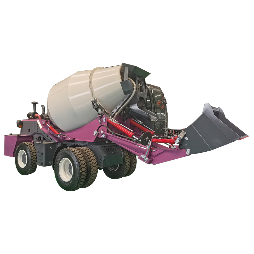 H35 Laigong self loading concrete mixer truck 3.5 cubic meters capacity